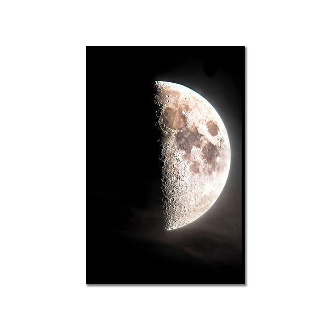 Astronaut Galaxies Wall Art Poster Moon Earth Cyberpunk Sci Fi Mural Modern Home Decor Canvas Picture Print Living Room Decorate