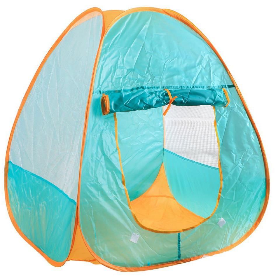 Kids' Camping Tent & Picnic Tableware Play Set - Easy Fold Tent