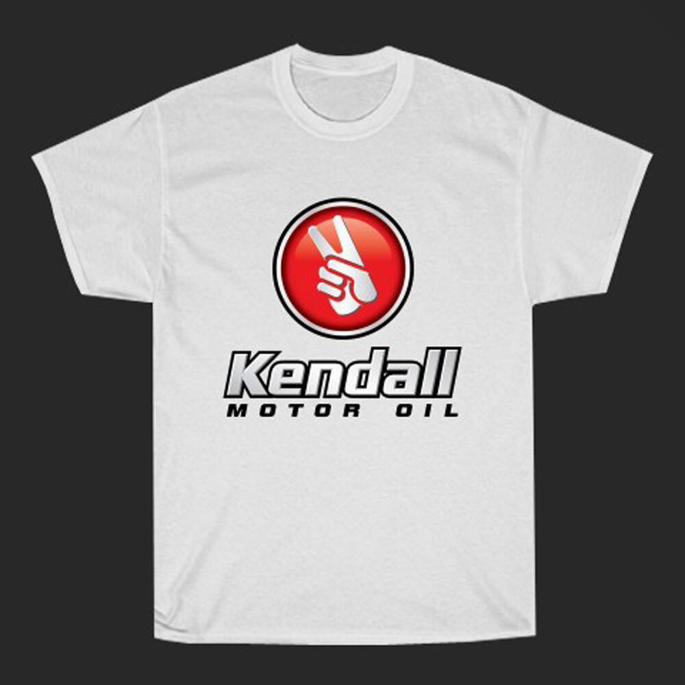Kendall Motor Oil Racing Car Motorcycle Men#039;s White Size S to 3XL Unisex T-Shirt M