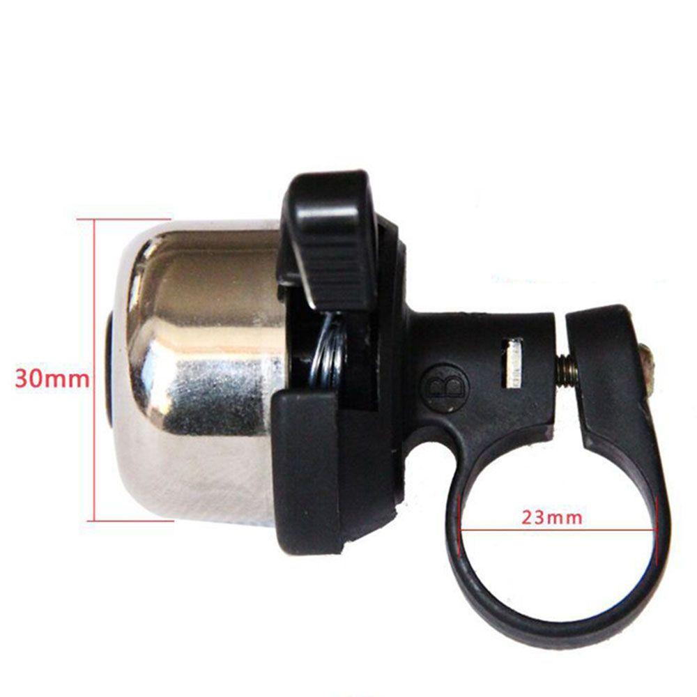 Bicycle Accessories Black Silver Bike Horn Copper Bicycle Bell Bike Sound Handlebar Ring Alarm Ring