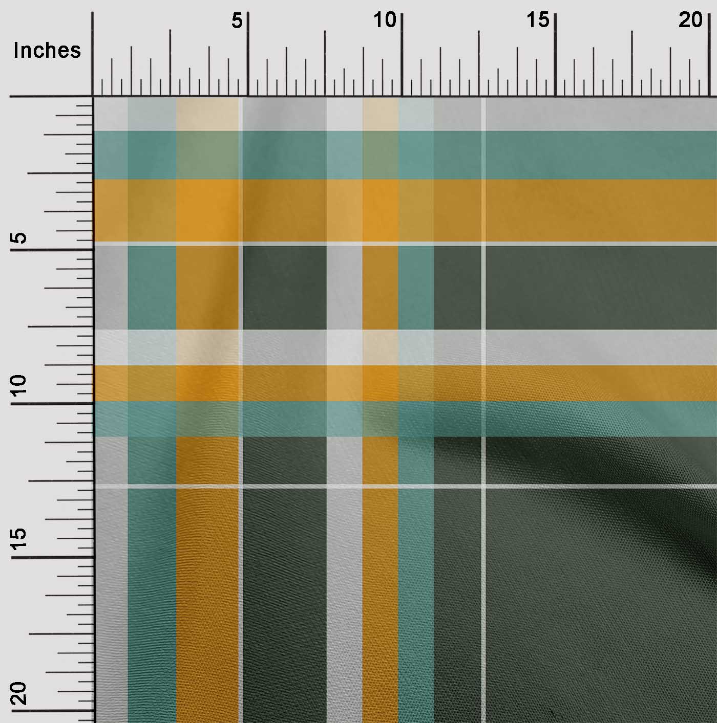 

OneOone Cotton Flex Fabric Madras Check Decor Fabric Printed BTY 40 дюймів 42 Inch Wide - Viscose Chiffon синій