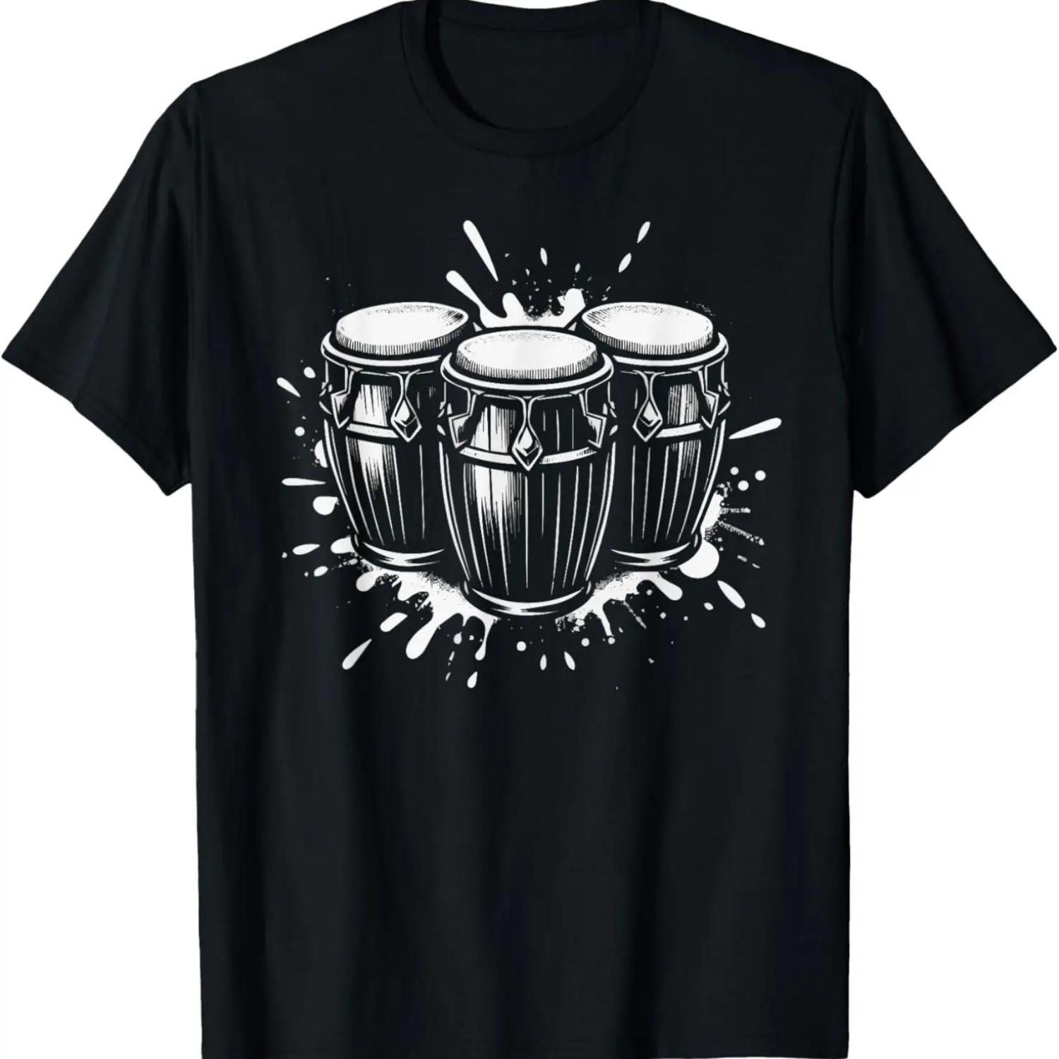 Keepin  the Rhythm (Heart on Drums) T-Shirt S