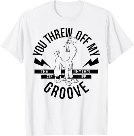 Emperors New Groove Rhythm Of Life White TShirt S