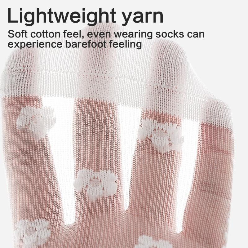 Breathable Lace Trim Kids Socks Stretchy Fit Baby Girls Ankle Socks for Newborns To Infants 4 Color Avaliable