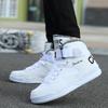Heren Sneeuwschoenen Heren Winter Warm Bont Pluche Hoge Sneakers Mannen Enkel Schoenen Jongen Casual Vetersluiting Herfst Liefhebber Platte Schoenen