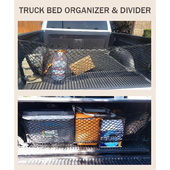 Cargo Net,Adjustable Trunk Storage Net With Hook,Car Accessories Exterior,Elastic Trunk Stretchable Tailgate Nets,Automotive Organizer And