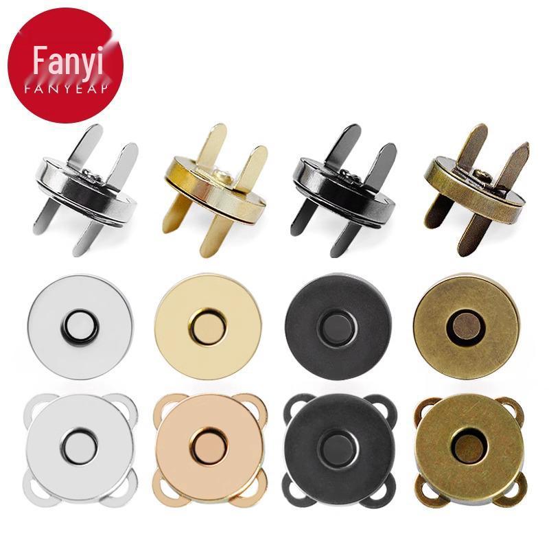 Invisible Magnetic Snap Fastener with Magnetic Buckle for Handbags & Luggage (No-Sew, A1J60, Free Shipping)