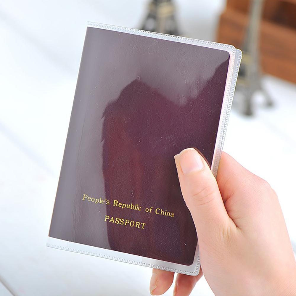 Multi functional passport cover, frosted transparent passport document cover, perfect for travel and outdoor commuting.zwq