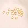 Gold-Plated Color-Preserving Jump Rings for DIY Jewelry: Bracelets, Necklaces, Earrings, Pendants