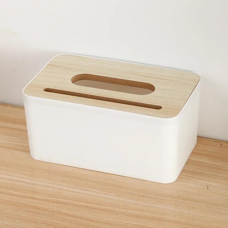 

Держатель для салфеток Бумажная коробка Держатель Автомобильные коробки для салфеток с крышкой Бумажная упаковка Хранение Декоративная коробка Деревянный бамбуковый контейнер