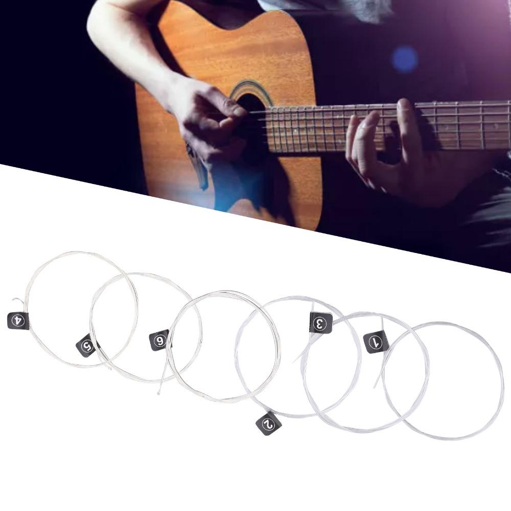 3Sets Nylon Core Classical Guitar Strings Silver Full Set Strings For Guitarists