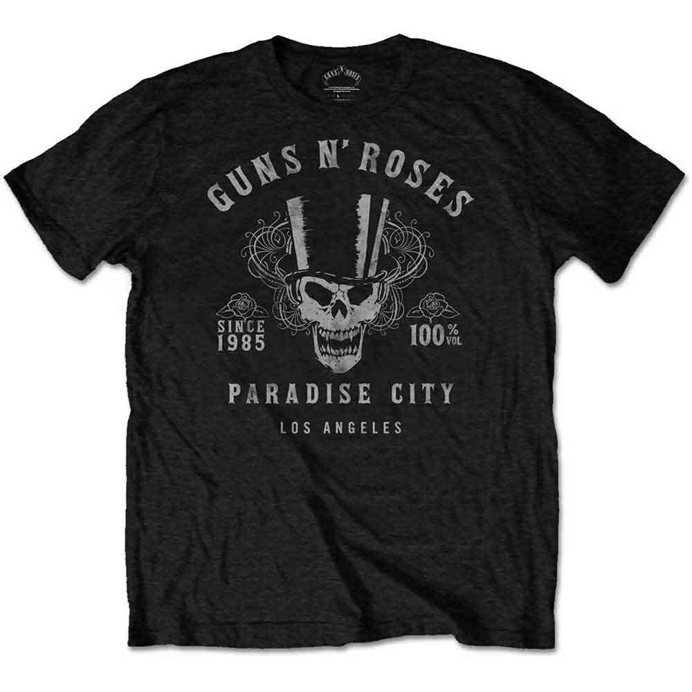Guns N Roses '100% Volume - Paradise City' T shirt - NEW OFFICIAL Unisex T-Shirt