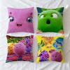 S-SSunny B-BBunnies Cushion Cover Square Decorative Throw Pillow Case Sofa Bed Car Living Room Birthday Anniversary Gifts