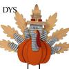 Desktop Figurine Decorations Thanksgiving Turkey Decoration, Wooden Standing Ornament, Autumn Tabletop Gift Souvenirs Centerpiece for Fall Harvest