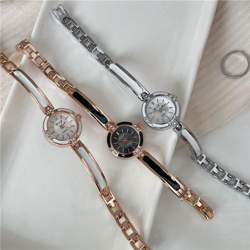 Design Sense Ceramic Cold Wind Exquisite Bracelet Watch Women'S Simple Fashion Temperament Waterproof Niche Light Luxury