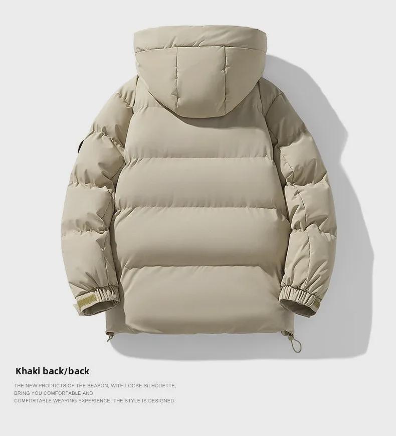2024 Winter Couple's Hooded Cotton Jacket: Warm, Fashionable & Cold-Proof for Men & Women