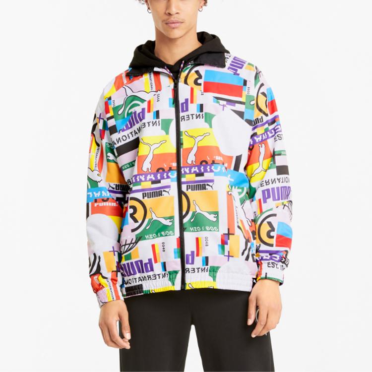 Puma Międzynarodowa Bluza Treningowa Lab Wielokolorowa 531331-02