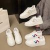 Muffin platform student running shoes spring 22 new retro color matching casual board shoes