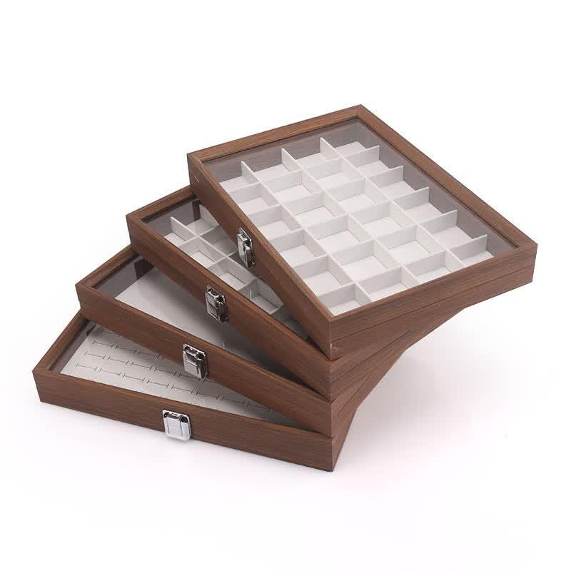Morona Black Walnut Wood Jewelry Organizer Box