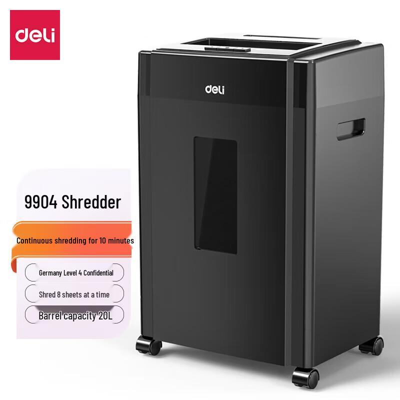 

Deli 9904 Level P-5 Commercial Paper Shredder