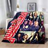UK Judas Priest Band Blanket Decke,rock and Roll Fans,for Living Room and Bedroom Sofa Bde Car Soft and Cozy Blanket