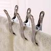 Stainless Steel Windproof Clothes Drying Clips - Large, Heavy-Duty Quilt and Sock Clips.