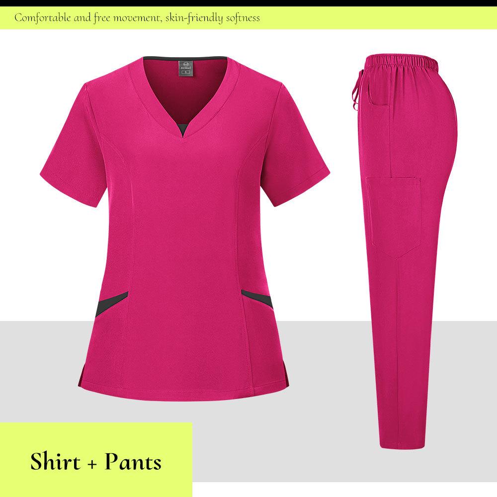 Short Sleeve Scrub Suit - Medical & Nursing Uniform