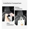 For Tesla New Model Y Juniper/Model 3 Highland 2025 ABS Seat Back Hook Multiple Hooks Foldable Design Glove Box Hook Accessories