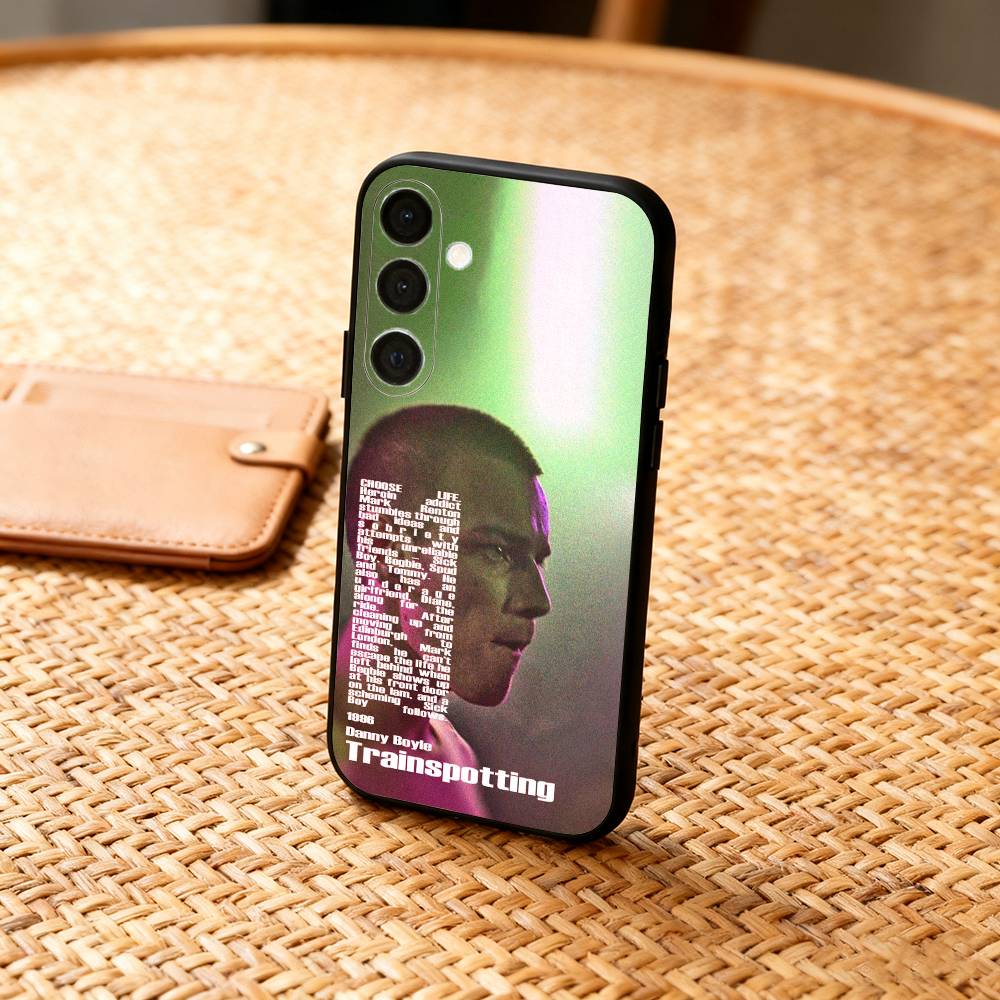 T-TrainspottingS C-Choose Life  Phone Case For Samsung  A73,72,71,53,52,51,22,91,80, Soft Black Cover