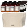 Nard Travel Hair & Body 5-Piece Set + Cotton Pouch, 6 Sets