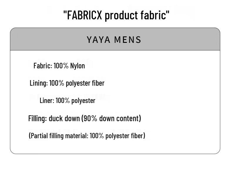 Men's Hooded Short Down Jacket