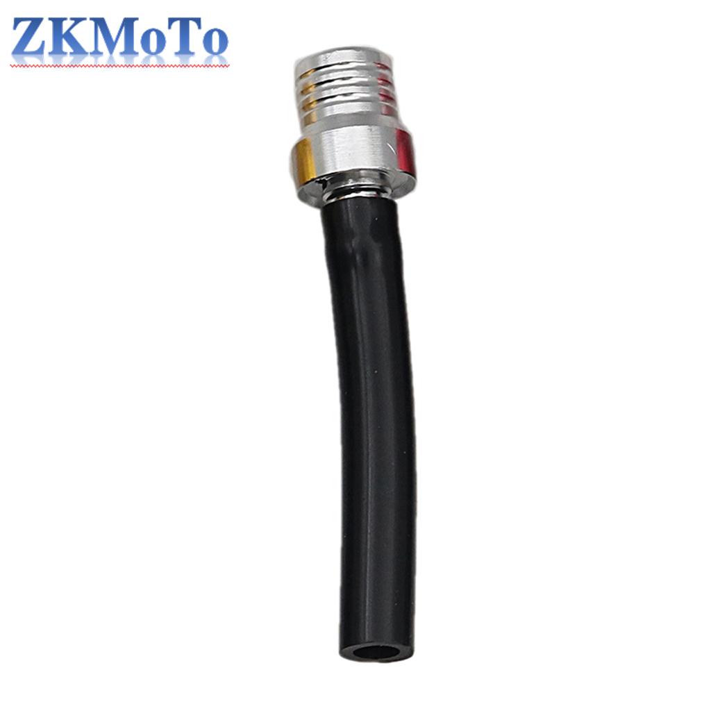 Motorcycle ATV CNC Fuel Tank Breather Pipe Gas Fuel Cap Valve Vent Breather Hoses For KTM Suzuki Honda Husqvarna Yamaha Kawasaki