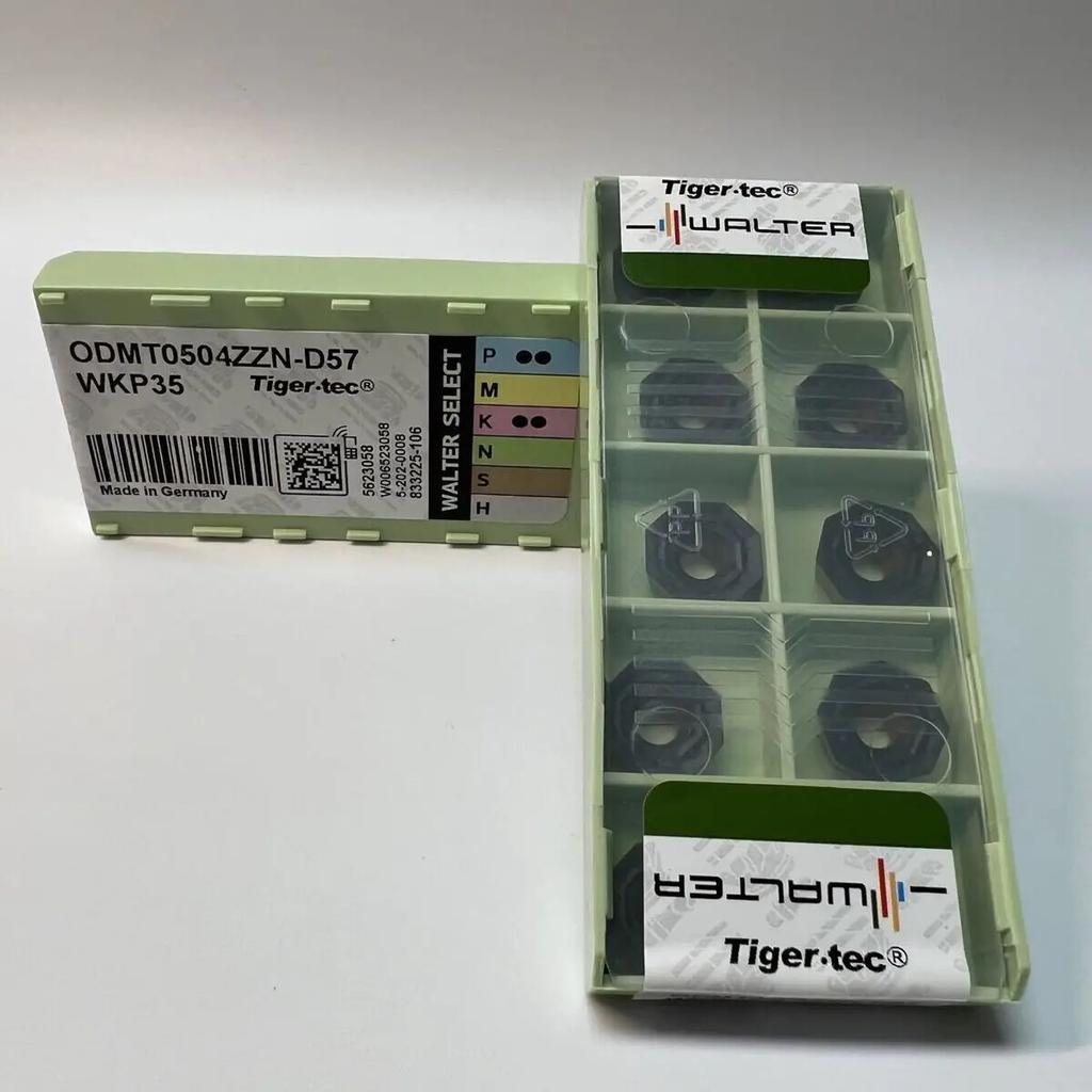 Original / ODMT0504ZZN-D57 WKP35 / Industrial indexable Carbide Inserts 10 Pcs
