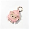 Cute Artificial Leather Sheep Keychain Waterproof Durable Cartoon Lamb Bag Pendant Sweet Backpack Accessories New Year Gift