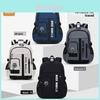 Sesame Baby School Backpack For Middle School Students Nylon Lightweight Multi Compartment Urban Style