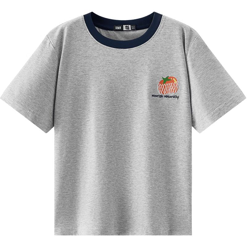 Женская вышитая охлаждающая футболка с коротким рукавом Semir XXL