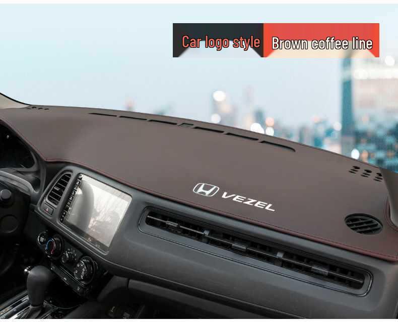 Binzhi Dashboard Sunshade Pad for Center Console - Sun Protection & Interior Decoration.