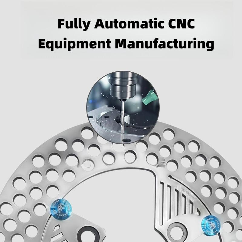 220mm Brake Disc Brake Rotor 7.0mm mounting hole spacing