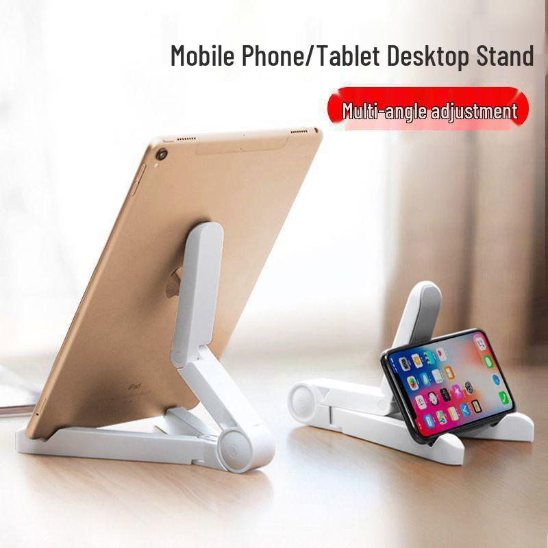 Portable Foldable Phone & Tablet Stand for iPad and Live Broadcasts