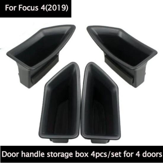 Car Accessories Armrest Box Storage Center Console Organizer Container Holder Box case For Ford Focus 4 MK4  car Styling