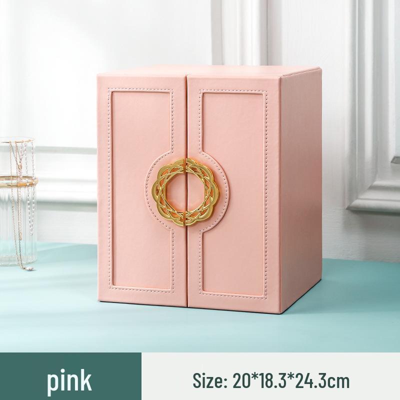 Multi-layer European Luxury Jewelry Box for Earrings, Rings & Necklaces