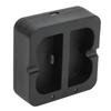 Dual Charger for Video Doorbell Plastic Charger for Doorbell Batteries with 2 Charging Port