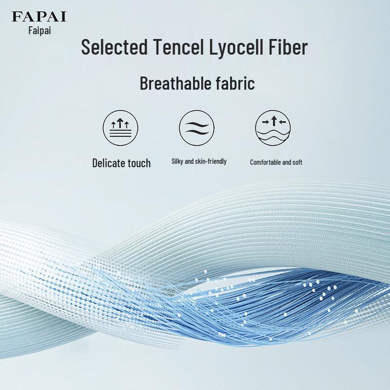 FAPAI Women's Easy-Care Lyocell Blend Business Shirt