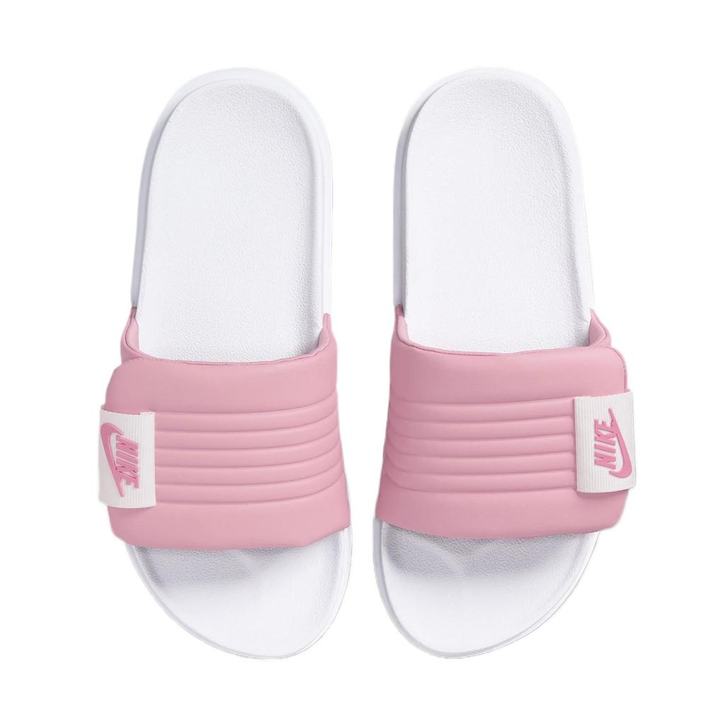 New Nike Offcourt Adjust Slide Slip Resistant Slide Slippers Women's White Pink DV1033-103