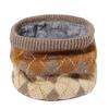 New Winter Fashion Jacquard Knitted Neck Cover Men's and Women's Velvet Double-layer Warm Cover Head Cold-proof Wool Scarf