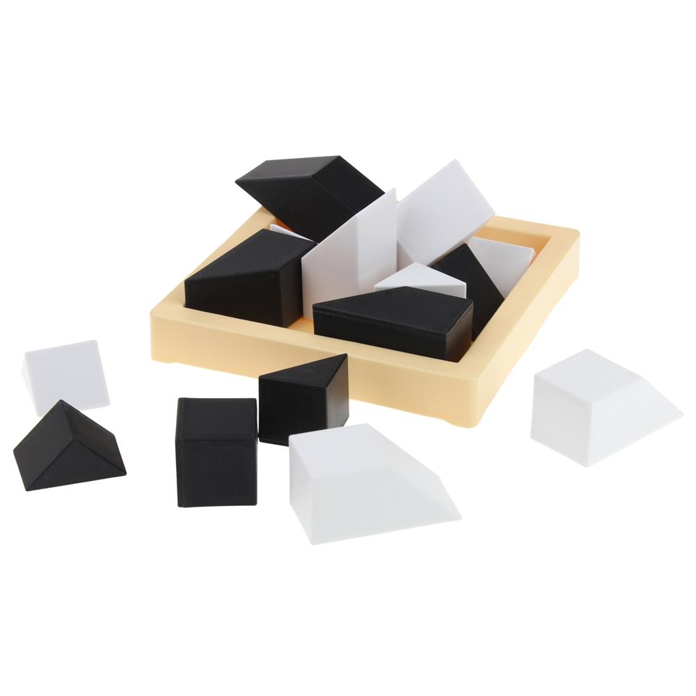 Ukryte Bloki 3D Puzzle Tangram Logiczna Gra Planszowa