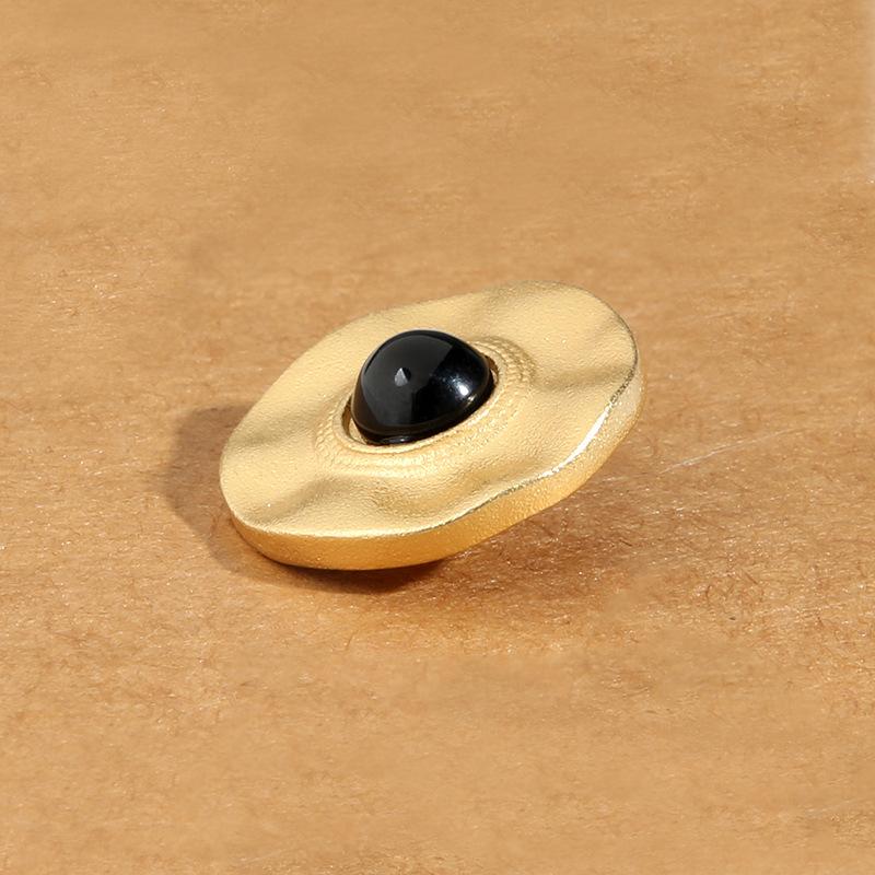10Pcs Flower Pearl Buttons Retro Clothes Gold Buttons Clothes Jacket Sweater Design High-End Buttons