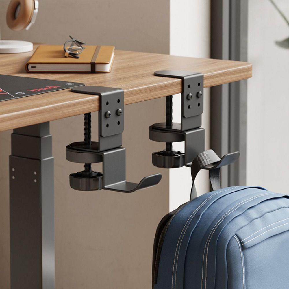 Kopfhörerständer aus Kohlenstoffstahl Universal Taschenhaken Universal Soundbar-Ständer Schülerschreibtisch