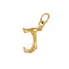 CARLIDANA Letter Charm Waterproof Stainless Steel Accessories DIY Jewelry Bamboo Knot Necklace Bracelet Alphabet Pendant