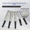 Diamond Grinding Burr Drill Bits Hex Shank for Tile Marble Vitrified Tile Grinding Trimming Reaming